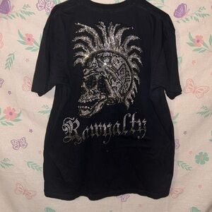 Rawyalty Black Graphic T-Shirt